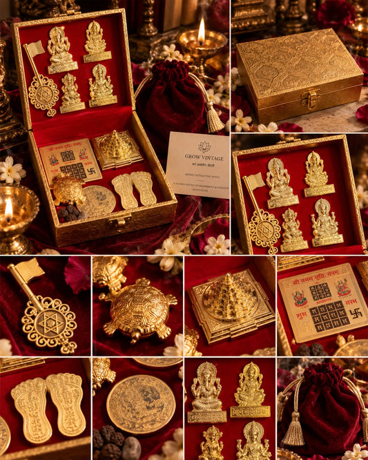 Lakshmi Pujan Treasure Box — A Sacred Collection for Prosperity & Abundance