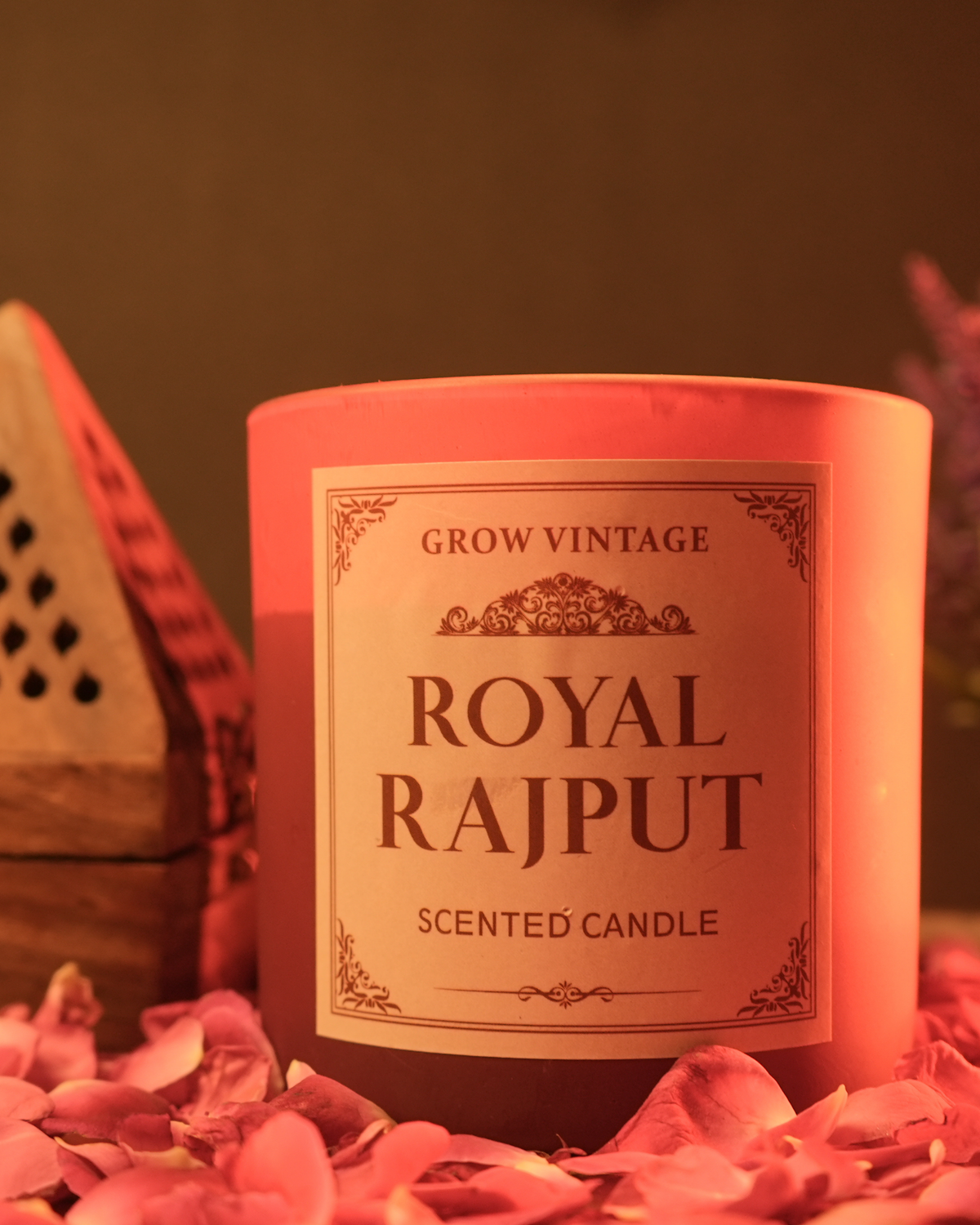 Royal Rajput Three-Wick Scented Candle