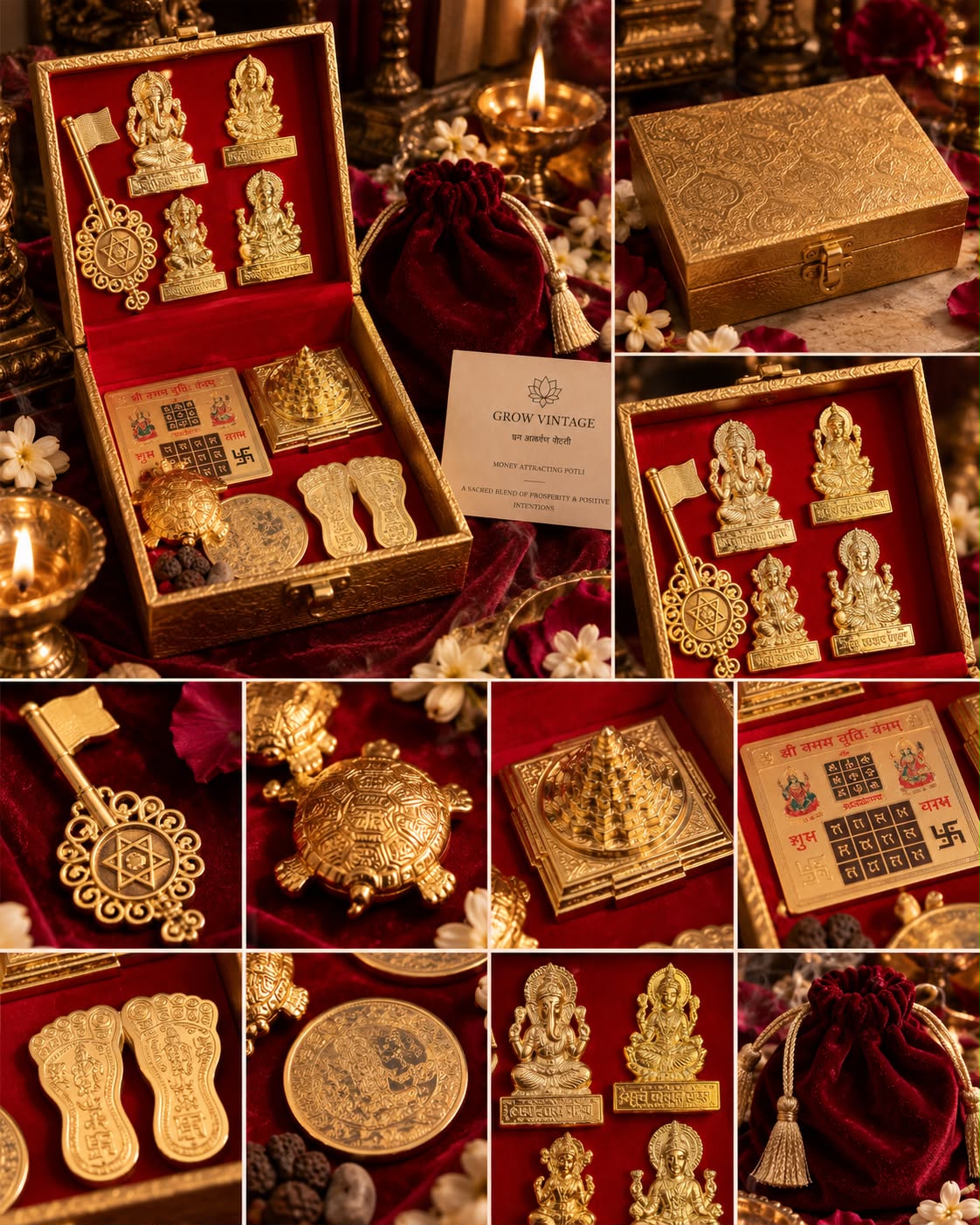 Lakshmi Pujan Treasure Box — A Sacred Collection for Prosperity & Abundance