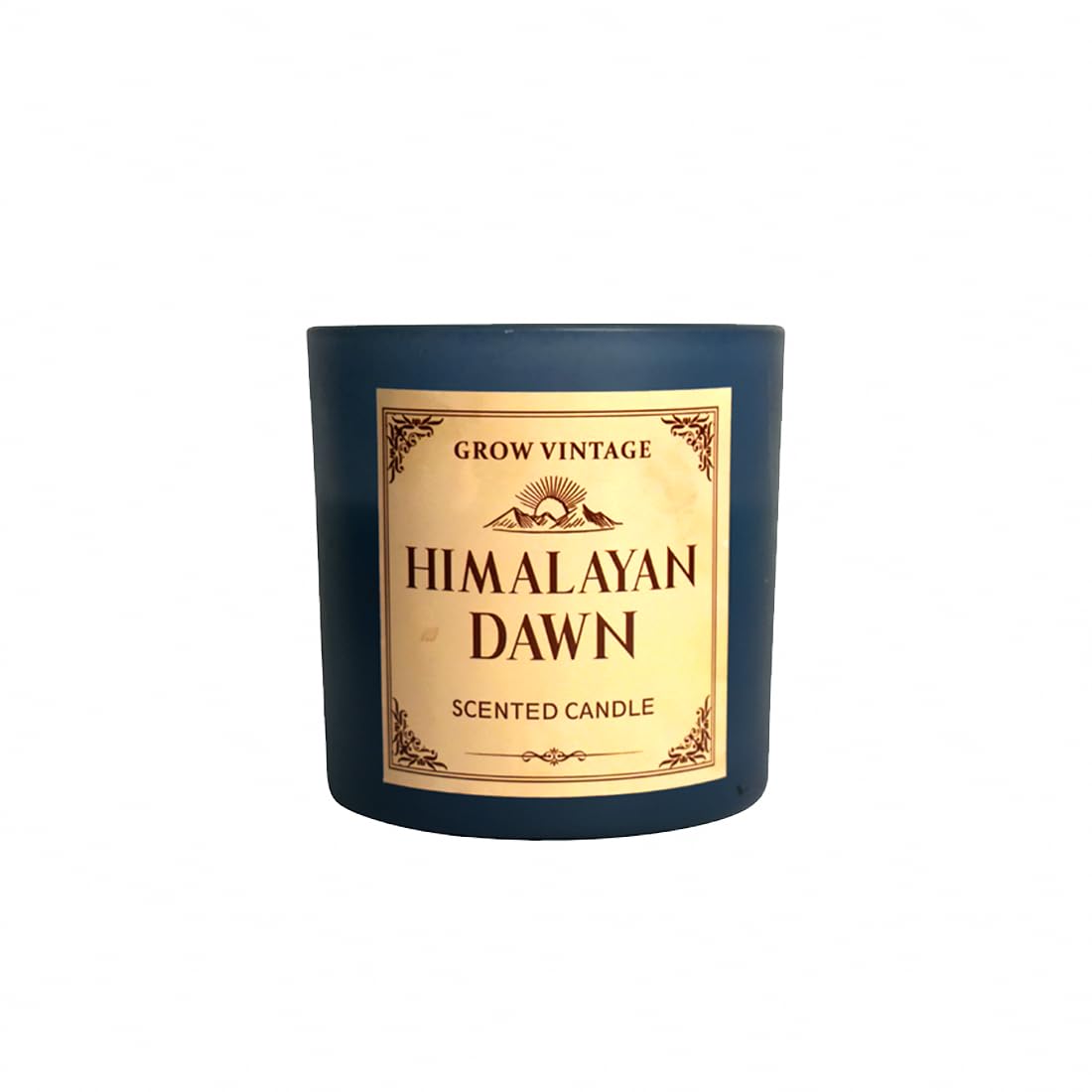 Himalayan Dawn Luxury Scented Candle|Jasmine,Soft Musk & White Oudh Aroma|Natural Soy Wax with Lead-Free Wick|35+ Hours Burn|Long-Lasting Jar Candle for Home Décor,Relaxation & Meditation